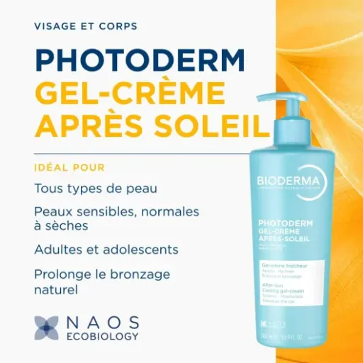 Test BIODERMA Photoderm Gel-crème après-soleil : le gros flacon qui fait le job pour toute la famille