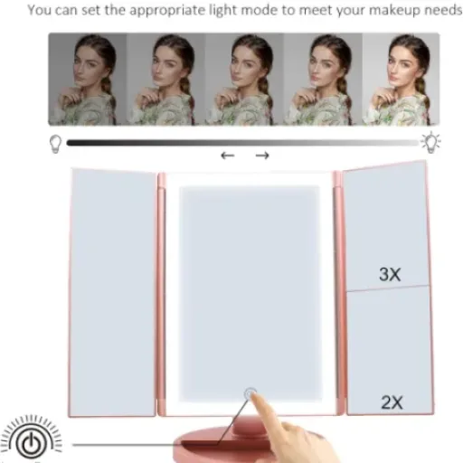 Test WEILY Miroir Maquillage Grossissant : le miroir lumineux pas cher qui fait (presque) tout
