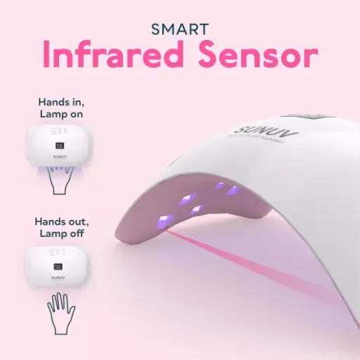 Test SUNUV Lampe Sèche Ongles UV LED : la petite lampe qui fait le job à la maison
