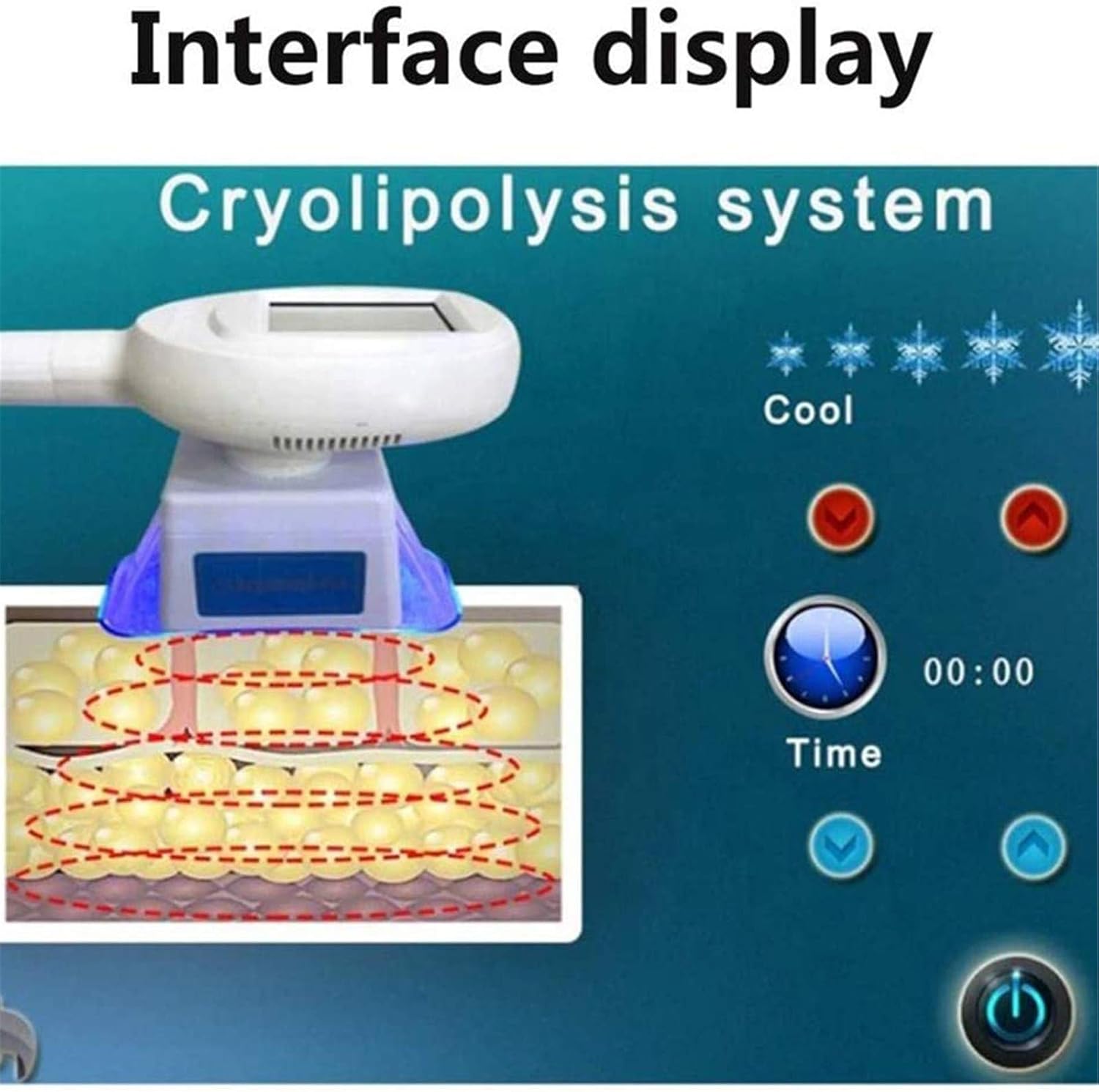 Électrique Geler Minceur Machine Cryolipolyse Instrument De Lipolyse Machine Avec 3 Poignées Congelé Éclater Graisse Instrument Minceur Pour Levage de Visage Amincissant le Corps