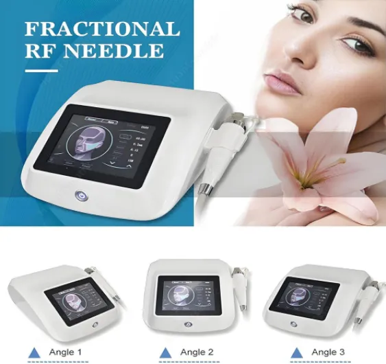 Machine Anti âge Professionnelle,Appareil Radiofréquence Micro Aiguilles,2mhz Bipolaire pour Lifting Non Chirurgical,Réduction Pores,Rajeunissement Cutané
