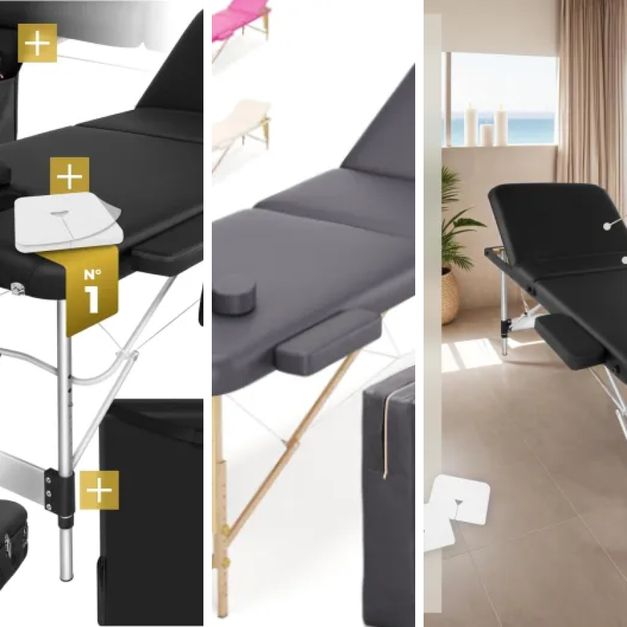 Classement des 7 meilleurs tables de massage pliantes professionnelles (août 2026)