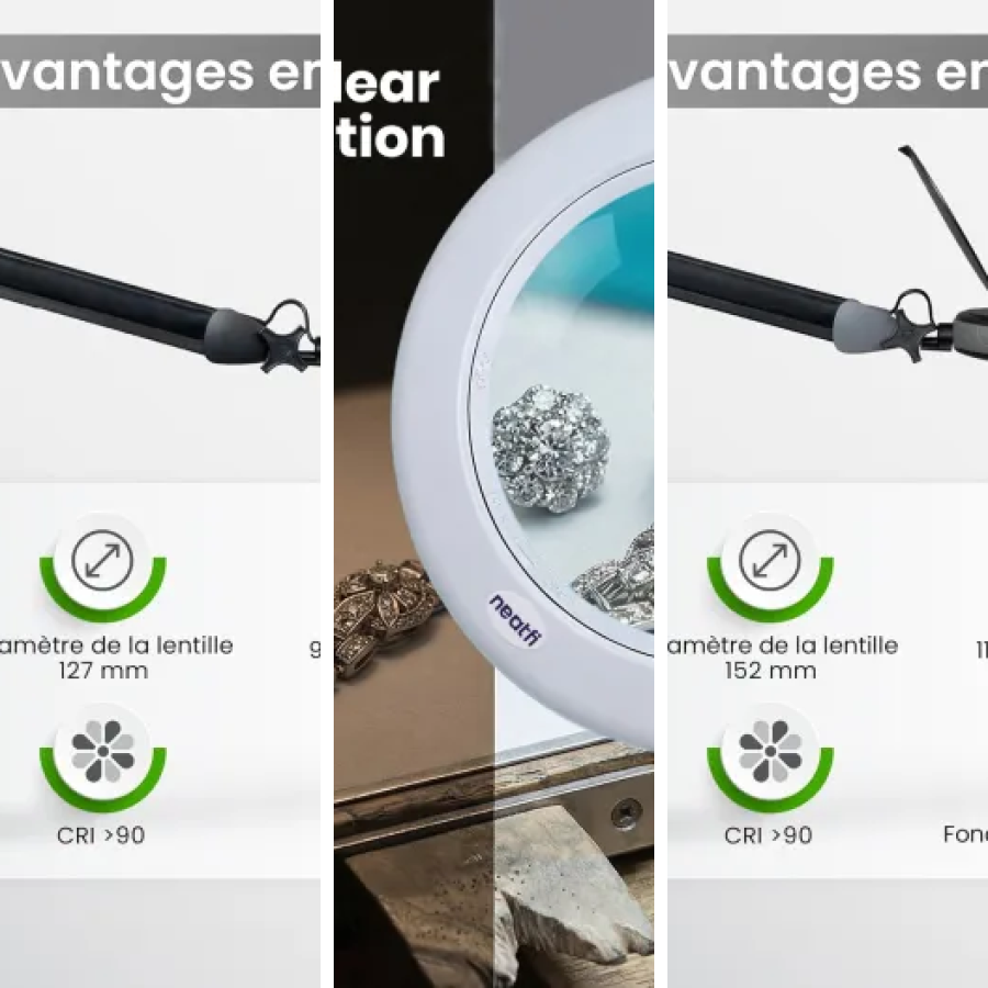 Comparatif des 6 meilleurs loupes esthétiques avec lampe LED (août 2026)