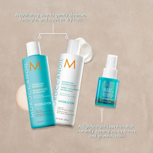 Coffret Cadeau soins capillaires Moroccanoil – Hydratation