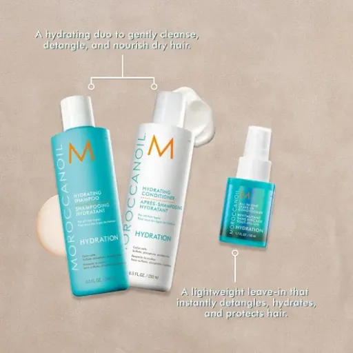 Test Coffret Cadeau soins capillaires Moroccanoil Hydratation : ça hydrate bien, mais ça pique un peu au portefeuille