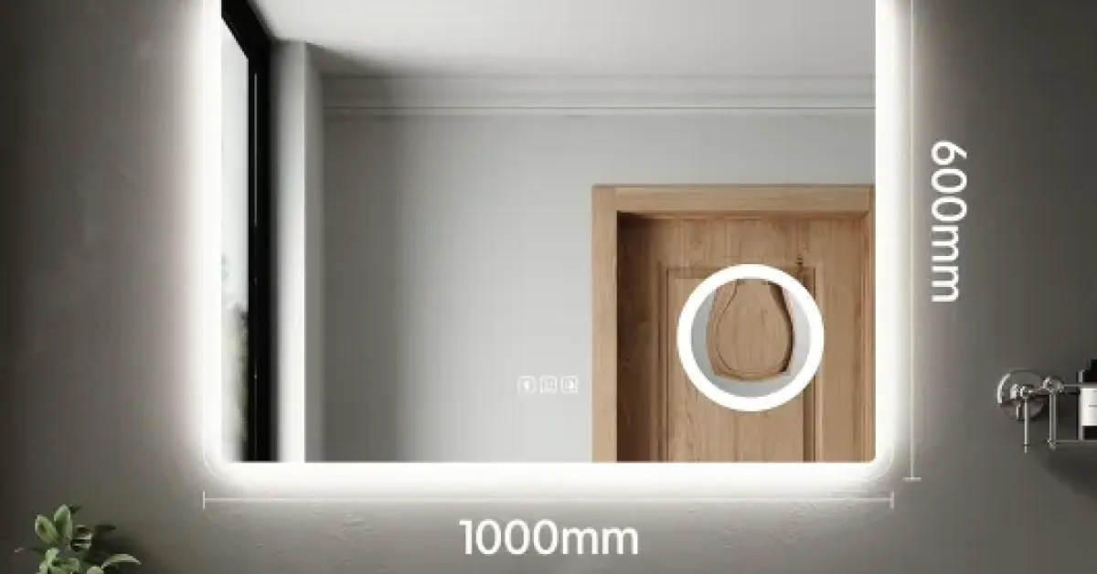 Test SIRHONA Miroir Salle de Bain 100x60 : le miroir connecté qui change vraiment la routine du matin
