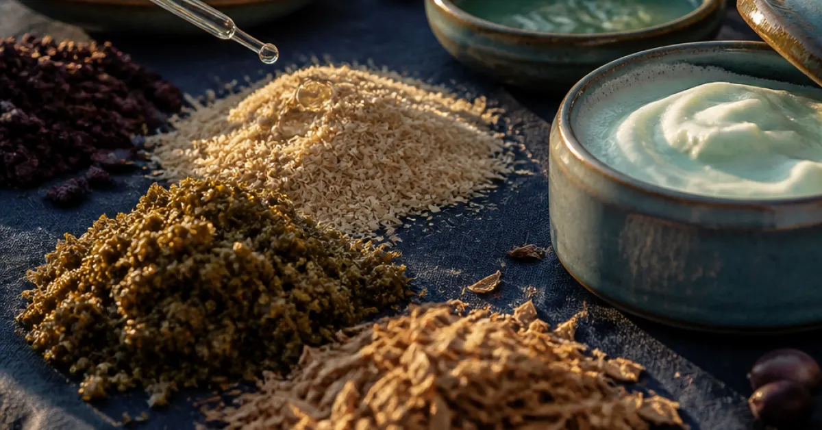 Upcycling cosmétique : quand les résidus agricoles deviennent des actifs de soin puissants