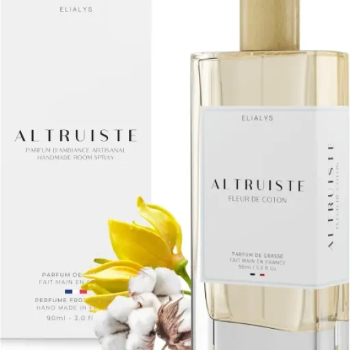 Test ELIALYS ALTRUISTE Fleur de Coton : le spray d’ambiance sans alcool qui fait le job (mais pas 24h chez moi)