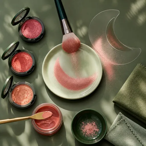Blush drapé : la technique qui sculpte le visage sans contouring