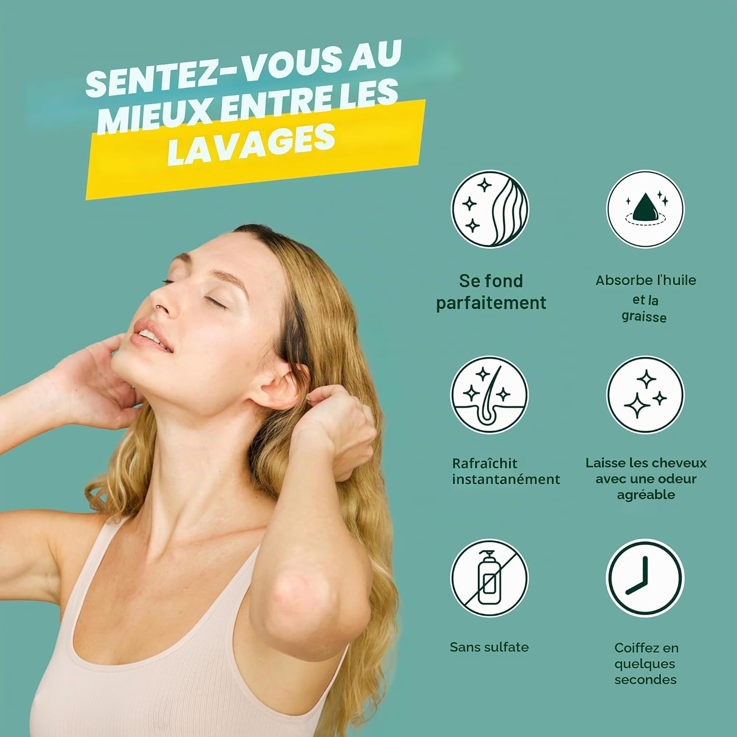 Shampooing Sec Blonde 200 ml 200 ml (Lot de 1)