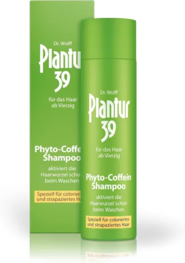 Plantur 39 Phyto Caféine Shampoing 250 ml et Après-shampoing 150 ml - Produits pour cheveux colorés et abîmés - Prévient et réduit la perte de cheveux - Traitement anti chute de cheveux femme