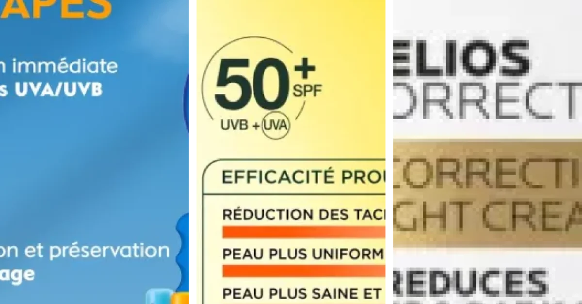 Comparatif des 3 meilleurs crèmes solaires visage (juin 2026)