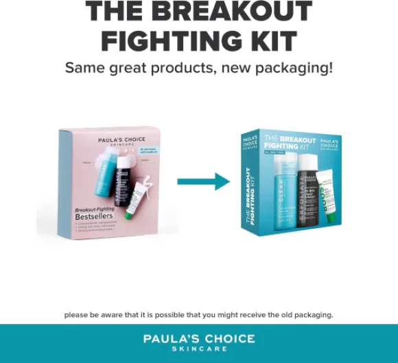 Paula's Choice Bestsellers Anti-Imperfections - Réduit les Imperfections, les Pores Dilatés & les Taches Brunes - avec Acide Salicylique & Azélaïque - Tous Types de Peaux - Format Voyage