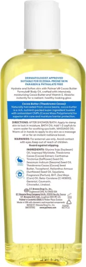 Palmer's Cocoa Butter Formula Moisturizing Body Oil with Vitamin E -- 8.5 fl oz (Pack of 3) by Palmer's 251.37 ml (Lot de 3)