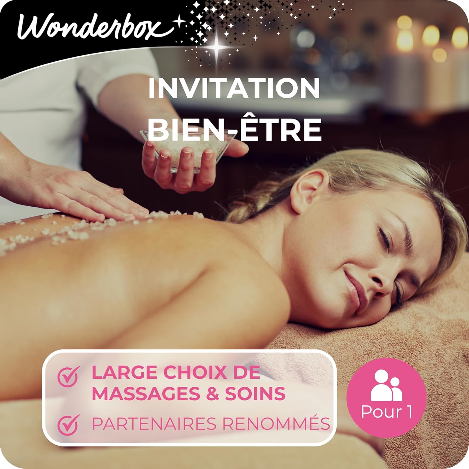 Coffret Cadeau - Invitation AU Bien Etre – 5000 Soins du Visage, Gommage aux Agrumes, beautés des Mains, accès au Spa pour 1 Personne Unique
