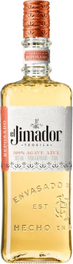 El Jimador - Tequila Reposado - Tequila Mexicaine Authentique - Fermentation Naturelle - Notes Délicates d'Agave Cuit et de Vanille - Idéale pour Cocktails Rafraichissants - 38% vol - 70 cl 70Cl