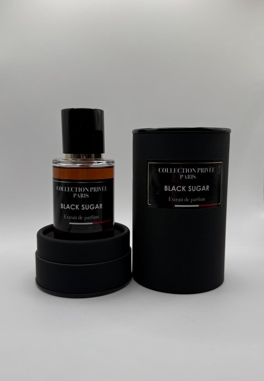 Collection Privée Paris Extrait de Parfum Mixte, 50ml, Longue Tenue, Fragrances Musquées, Gourmandes, Florales et Orientales (Black Sugar)