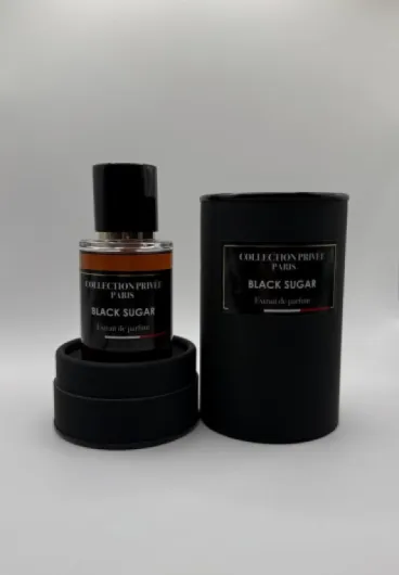 Collection Privée Paris Extrait de Parfum Mixte, 50ml, Longue Tenue, Fragrances Musquées, Gourmandes, Florales et Orientales (Black Sugar)