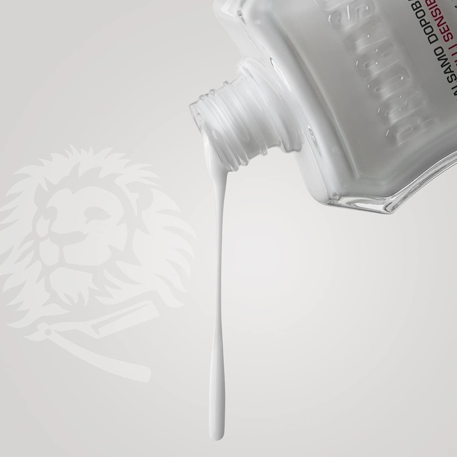 Baume après-rasage pour peaux sensibles (flacon de 100 ml) – Soin visage homme pour apaiser et protéger la peau à l'avoine et thé vert– Fabriqué en Italie 100 ml (Lot de 1)