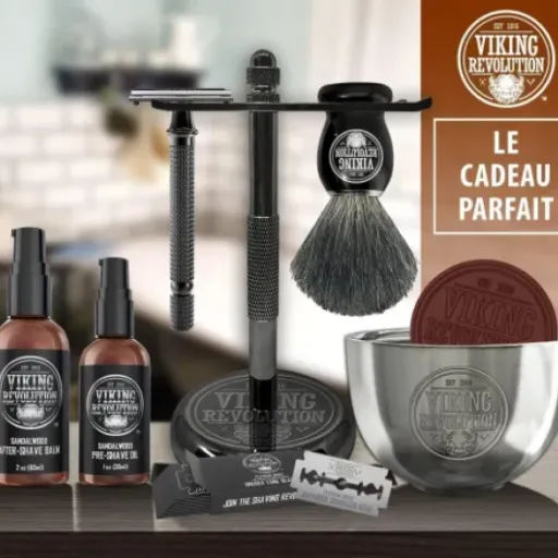 Test Viking Revolution Kit Rasage Homme Complet : un vrai kit “clé en main” pour passer au rasoir de sécurité