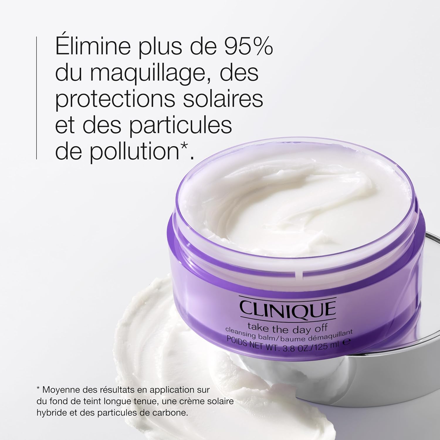 Clinique Take The Day Off Baume Démaquillant - Dissout Maquillage et Écran Solaire 30 ml (Lot de 1)