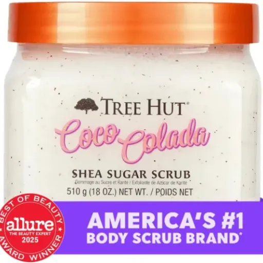 Test Tree Hut Coco Colada Shea Sugar Scrub : le gommage qui sent les vacances sous la douche