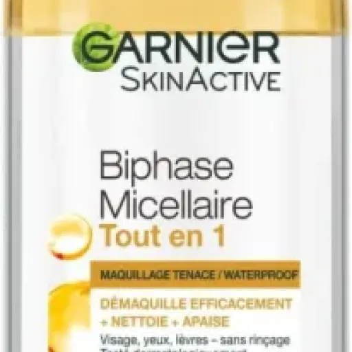 Test Garnier Skin Active Biphase Micellaire : le démaquillant simple qui fait le job sans ruiner la peau