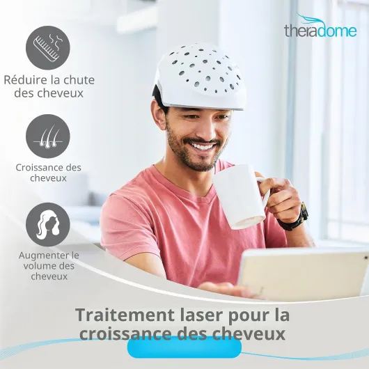 Theradome EVO LH40 Casque laser pour homme et femme