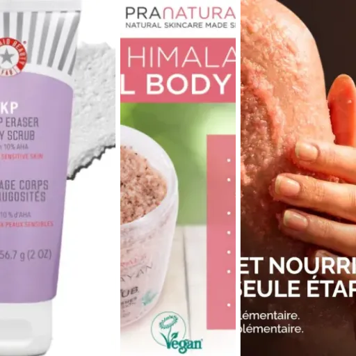 6 meilleurs exfoliants corps : notre comparatif (2026)