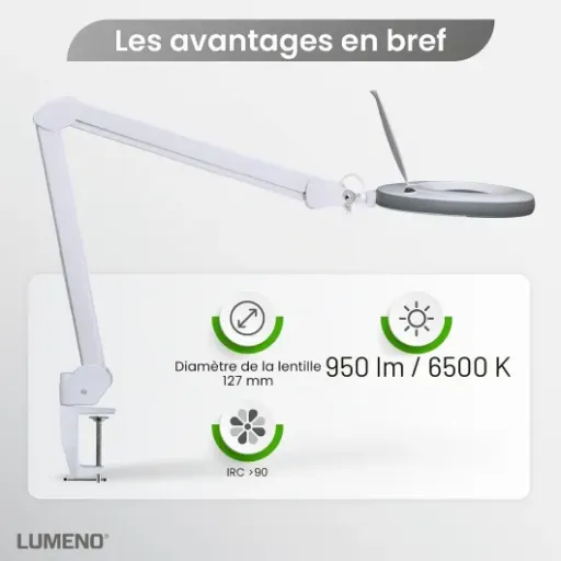 Test Lumeno 7213GR : la lampe loupe qui fait le job pour bosser précis sans se ruiner la vue