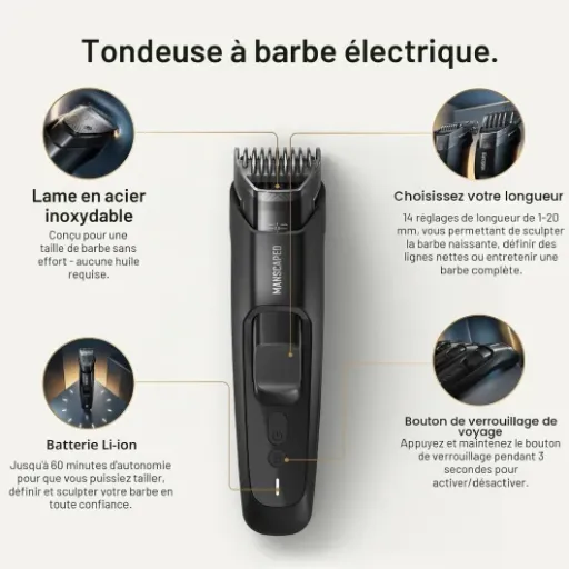 Test MANSCAPED The Beard Hedger PLUS : une tondeuse à barbe pratique mais pas parfaite